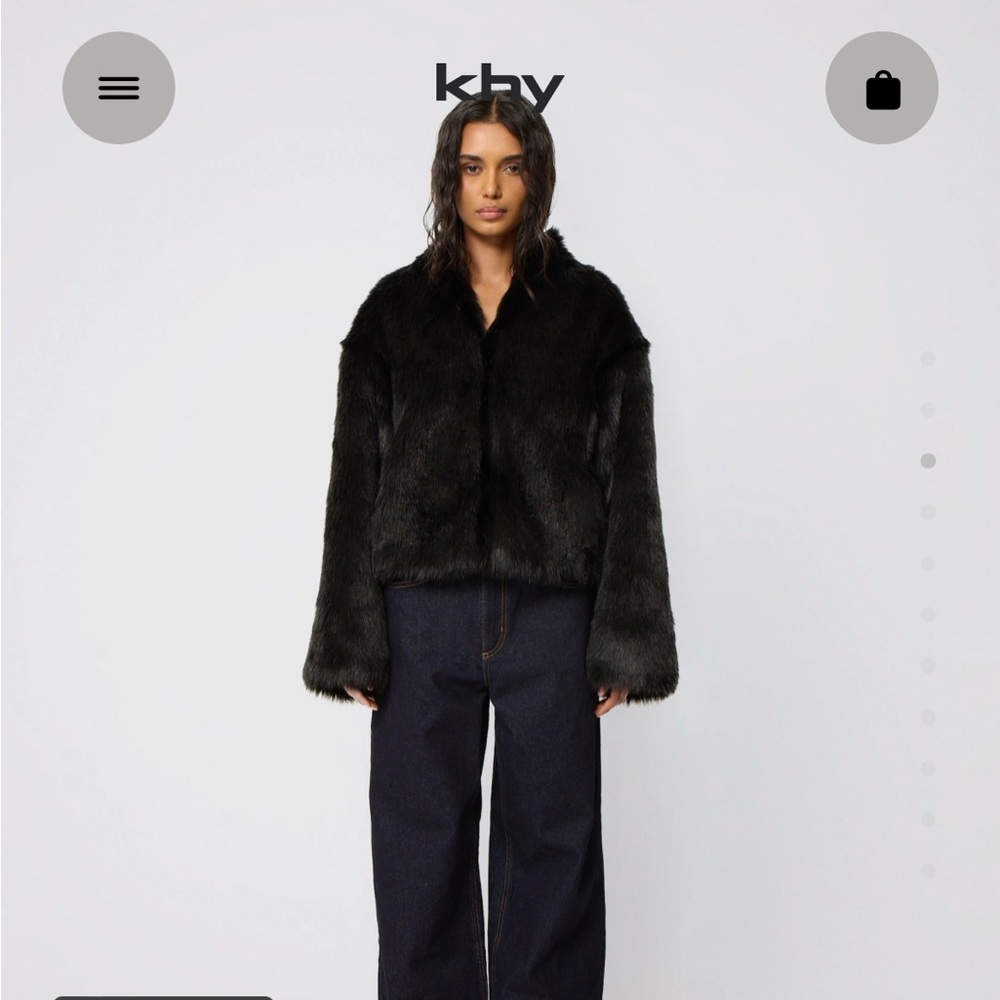 Khy Faux Fur Jacket NWT Currently on preorder